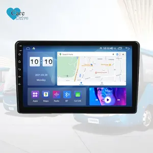 プジョー2082008 2013 - 2017 Wifi Dsp Android 4Gオートラジオオーディオ2 Din車両ステレオ1080P用CareDrive CarplayGpsナビゲーション