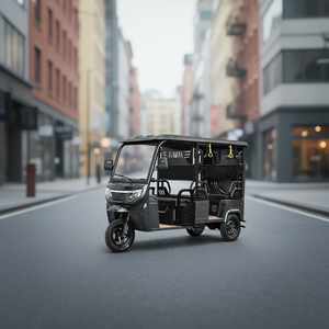 Tricycle électrique à cabine fermée, 3 <span class=keywords><strong>roues</strong></span>, batterie 60V/72V, puissance >1000W, vitesse 50-70 km/h, 3 passagers, capacité 200-300 kg - Product Image 1