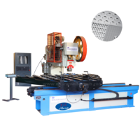 Machine à mailles métalliques perforées à haute précision et faible bruit, facile à utiliser, commande PLC, moteur en acier inoxydable, pompe à roulement, 380V 50HZ