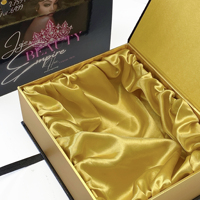 2026 Logo Personnalisé Pliable Luxe Boîte Carton pour Extensions de Cheveux Emballage Sacs Retail Perruque Boîte Cadeau Cheveux Vierge