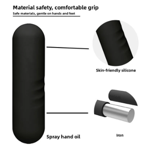 Mancuernas de Hierro Fundido Recubiertas de Goma para Mujer, Pesas Libres para Ejercicio en Casa, Pilates, Entrenamiento de Fuerza de Muñeca, Duraderas y Antideslizantes - Product Image 2