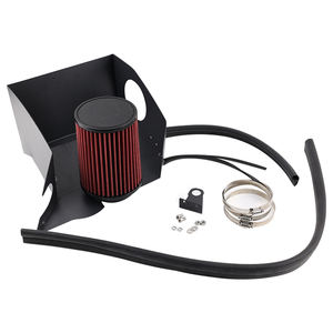 Kit d'admission d'air froid AUSO BLACK avec filtre et tuyau pour Mk7 TSI TFSI EA211 107101 WG182-BK-BK - Product Image 5