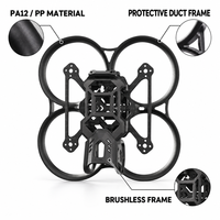 Châssis de drone FPV Brushless Whoop BETAFPV Pavo20 Pro II O4 Pro 93,9 mm en fibre de carbone 33,99 g 26x26 mm FC 20 mm support caméra