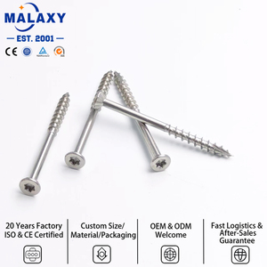 <span class=keywords><strong>Vis</strong></span> <span class=keywords><strong>à</strong></span> <span class=keywords><strong>bois</strong></span> ovales MALAXY en acier au carbone zingué, tête Torx, 50/100 mm, pour panneaux de particules - Product Image 1
