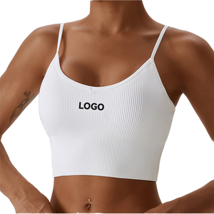 Nuevo Diseño de Sujetador Deportivo de Yoga para Mujer, Transpirable, Cómodo, Duradero, con Soporte Alto, Cuello en U, Tirantes Ajustables y Personalizables - Product Image 1