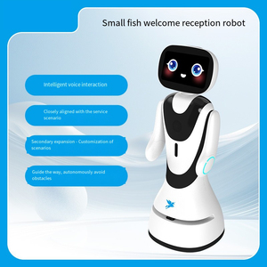 Robot de Servicio Inteligente con Sistema Operativo Android, Pantalla Táctil de 13.3 Pulgadas, Cuerpo de Plástico Blanco, Carga Automática, Conectividad Wi-Fi, Control por Voz - Product Image 4