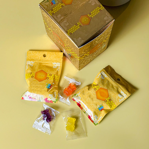 Boîte Cadeau en Carton Ivoire Jetable de Qualité Supérieure pour Bonbons Gommeux Dragon Bear, Sachets de Bonbons Gommeux VVIP <span class=keywords><strong>Royal</strong></span>, Nergie Miel - Product Image 4