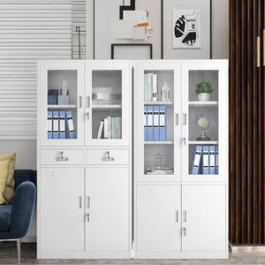 فولاذ متعدد الطبقات مع درج من النوع المعدني منخفض ملف بيانات أرشيف مكتب قسيمة لوحة خشبية نمط التنظيم - Product Image 1