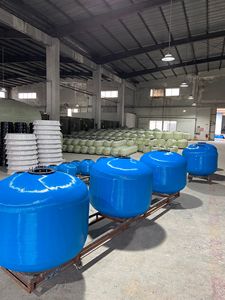2025 nuevo producto Frp fibra de vidrio piscina Aqua Sand Tank Control Villa piscina circulación filtro equipo natación Spa tanque
