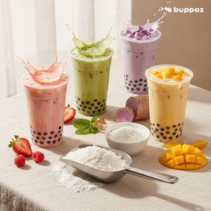 Poudre de thé au lait 1kg Sac Halal HACCP pour les boutiques de thé au lait et de bubble tea OEM ODM - Product Image 6