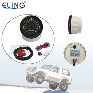 ELING 85mm GPS marino velocímetro odómetro Speedo Gauge 125 <span class=keywords><strong>160</strong></span> 200 <span class=keywords><strong>km</strong></span>/h <span class=keywords><strong>MPH</strong></span> para coche motocicleta barco 12V 24V con retroiluminación - Product Image 6