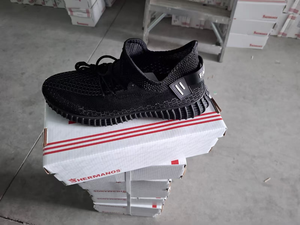 Scarpe da Fitness e Camminata con Tomaia in Mesh, Suola in Gomma, Intersuola in EVA, Unisex, Nere - Product Image 3