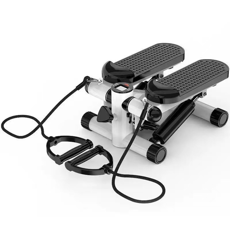 Stepper classique noir et blanc + corde de traction