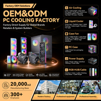 SNOWMAN Gaming Desktop PC CPU Cooler 4 Caloducs PWM Ventilateur Cuivre et Aluminium Radiateur pour LGA 1851/1700/1366/115x AM5 AM4