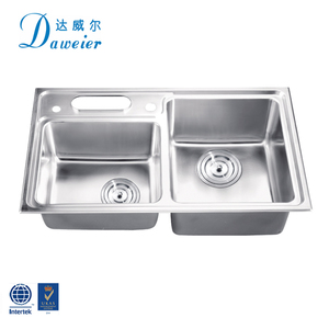 Fabricante de China de prensado doble de acero inoxidable fregadero de <span class=keywords><strong>la</strong></span> cocina para <span class=keywords><strong>restaurante</strong></span> - Product Image 1
