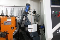 Machine à scier circulaire CNC haute vitesse modèle 80, châssis en fonte monobloc, coupe divers métaux de 10 à 80 mm de diamètre