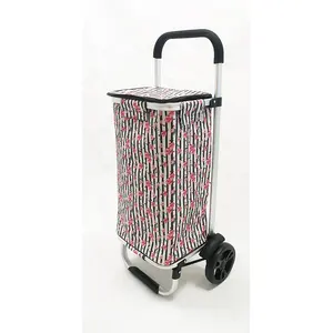 New Style Folding Shopping Market Grocery Trolley Bag Trolley Shopping Bag Vegetable Foldable Trolley Shopping Bag