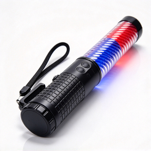Bastón de Señalización de Tráfico LED Portátil, Varilla de Señalización Visible Nocturna con Tubo de PC Multicolor para Estacionamientos y Comando de Tráfico en Carreteras - Product Image 3