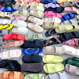 초 손 슬리퍼 남성 여성 슬리퍼 캐주얼 소프트 플립 플롭 혼합 베일 중고 신발 재고 - Product Image 4
