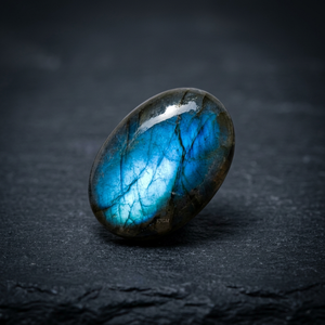 Venta al por mayor de piedras preciosas de labradorita/espectrolita natural ovaladas de 12x14 mm, certificadas por IGI, multicolor negro/azul/morado/dorado, 7.65, sueltas - Product Image 4