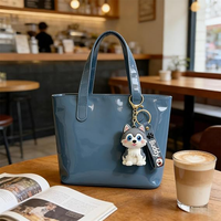 Porte-clés Husky Adorable 3D, Breloque de Sac Chiot pour Sacs à Main, Sacs à Dos, Cabas, Organisateur de Clés Chien Mignon pour Femmes et Hommes