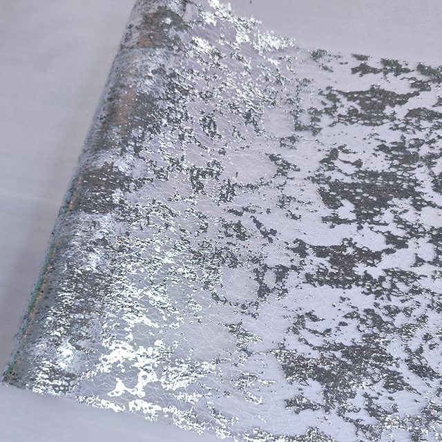 Hotsale Stamping Silver Foil Mesh Embossed Table Runners Thanksgiving Holiday Party Wedding Decoration Materials Light Luxury