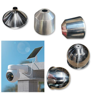 Maßgefertigte Messing-Lampenschirm-Hüllen Zubehör Aluminium-Lampenschirm Halbkreisförmiger Lampenschirm Metallblechverarbeitung - Product Image 6