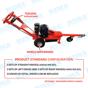 <span class=keywords><strong>Broyeur</strong></span> de souches à essence 15 pouces 15HP 420cc avec démarrage électrique et barre de remorquage, SG300 - Product Image 3