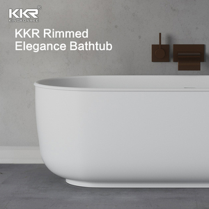 <span class=keywords><strong>Baignoire</strong></span> autoportante en pierre naturelle, pierre artificielle, sur mesure, Surface solide acrylique, effet marbre, cm - Product Image 3