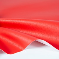 0,6mm Lychee-Geprägtes Kunstleder für Autositze, Sofas und Taschen - Wasserdicht mit French-Terry-Rückseite 160101-2504