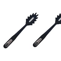 Cuillères à spaghetti en nylon résistantes à la chaleur et antidérapantes pour égoutter et manipuler les pâtes longues, ustensile de cuisine