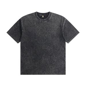 <span class=keywords><strong>T</strong></span>-shirt homme rétro délavé, coupe lourde, grande taille, épaules tombantes, <span class=keywords><strong>t</strong></span>-shirts de marque pour hommes, prê<span class=keywords><strong>t</strong></span> pour les marché<span class=keywords><strong>s</strong></span> US et UE, vente en gros - Product Image 1