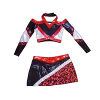 Uniformes de cheerleading à manches longues, design 2026, dernière collection, prix d'usine