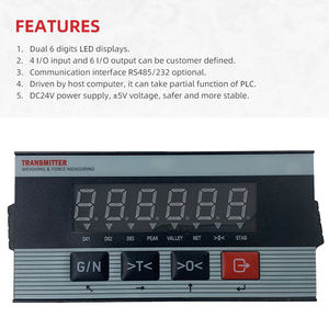 Direkter Werks preis 0-10V/4-20mA Kran präzision Einzel punkt anzeige 50g 100 Tonnen Wägezellen sender LKW-Waage - Product Image 2