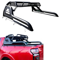 Arceau de sécurité universel en acier noir avec panier de chargement, barre sport robuste pour Hilux Navara Ranger D-Max 4x4