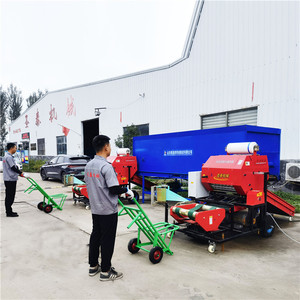 Enfardadora Redonda de Paja con Función de Envoltura para Uso Agrícola, Máquina Multifuncional para Enfardar - Product Image 4
