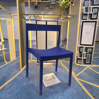 Chaises en plastique en gros, chaises en plastique modernes avec trous, chaises d'extérieur empilables pour événements et fêtes