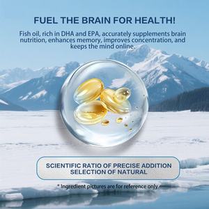 סין סיטונאי באיכות גבוהה אלסקה טבע עשוי דגים שמן אומגה <span class=keywords><strong>3</strong></span> softgel קפסולות - Product Image 4