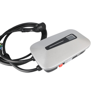 Yeni 7kw 5 metre hızlı EV şarj kazık istasyonu EV kullanımı Wallbox Wallbox araba için