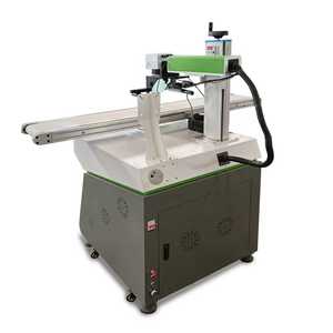 Machines de marquage laser à fibre 20W 30W 50W Reconnaissance automatique Petits CCD Air CNC Écologique pour la gravure de matériaux métalliques - Product Image 2