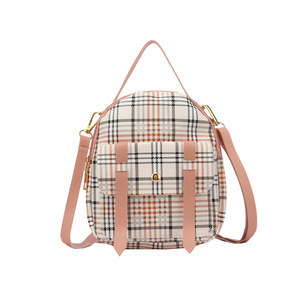 Mochila a Cuadros de Moda <span class=keywords><strong>2021</strong></span>, Linda Mochila Pequeña Portátil para Chicas, Bolso de Hombro Pequeño y Colorido para Mujer - Product Image 6