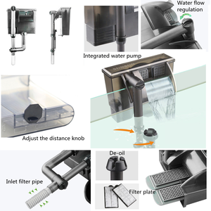 Wholesale <strong>SUNSUN</strong> Hang on Fish <strong>Tank</strong> Filter 3 in 1 Mute Water Pump Oxygen Equipment <strong>Aquarium</strong> Filter - Product Image 3