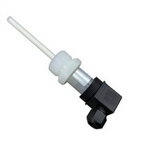 Capteur de température résistant à la corrosion PROG-T-1, précision 0,2/0,5, filetage personnalisé, boîtier PVDF/PTFE, plage de fonctionnement -50~150°C
