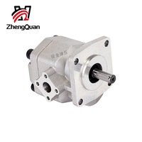 Pompe à engrenages HGP-2A-F2R Zhengquan Pompe à huile hydraulique haute pression Booster à clé plate pompe de tracteur rotatif engrenage hydraulique