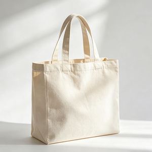 Factory Direct Fashion Canvas <b>Tote</b> <b>Bags</b> with <b>Zipper</b> Closure Custom Logo Printing Multiple Sizes High Quality Custom Design - Product Image 2