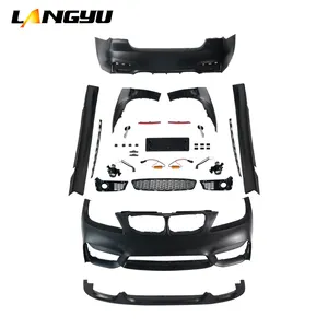 Car Body Parts 2009-2012 3 series LCI E90 Upgrade M4 Style Bumpers Kits PP Plastic Bodykit For BMW E90 Body Kit