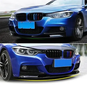 2013-2018 para BMW Serie 3 F30 F31 328i 330i 335i 340i 320d 330d Kit de carrocería de tuning con alerón labial delantero y contorno de parachoques - Product Image 2