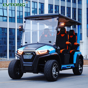 Carrito <span class=keywords><strong>de</strong></span> Golf Eléctrico <span class=keywords><strong>de</strong></span> 4 Plazas, Motor <span class=keywords><strong>de</strong></span> 72V y 7.5Kw, Alta Tracción, con Techo Starlight, <span class=keywords><strong>para</strong></span> <span class=keywords><strong>Adultos</strong></span> en Campos <span class=keywords><strong>de</strong></span> Golf - Product Image 1