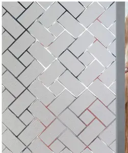 Película <span class=keywords><strong>de</strong></span> patrón <span class=keywords><strong>de</strong></span> onda opaca, película <span class=keywords><strong>de</strong></span> ventana esmerilada, <span class=keywords><strong>vinilo</strong></span> estático, pegatinas decorativas <span class=keywords><strong>de</strong></span> vidrio <span class=keywords><strong>de</strong></span> Protección <span class=keywords><strong>de</strong></span> <span class=keywords><strong>Privacidad</strong></span> - Product Image 1