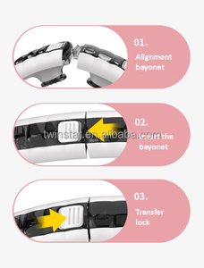 Cerchi hula ponderati intelligenti staccabili a 16 sezioni per la perdita di peso degli adulti - Product Image 6